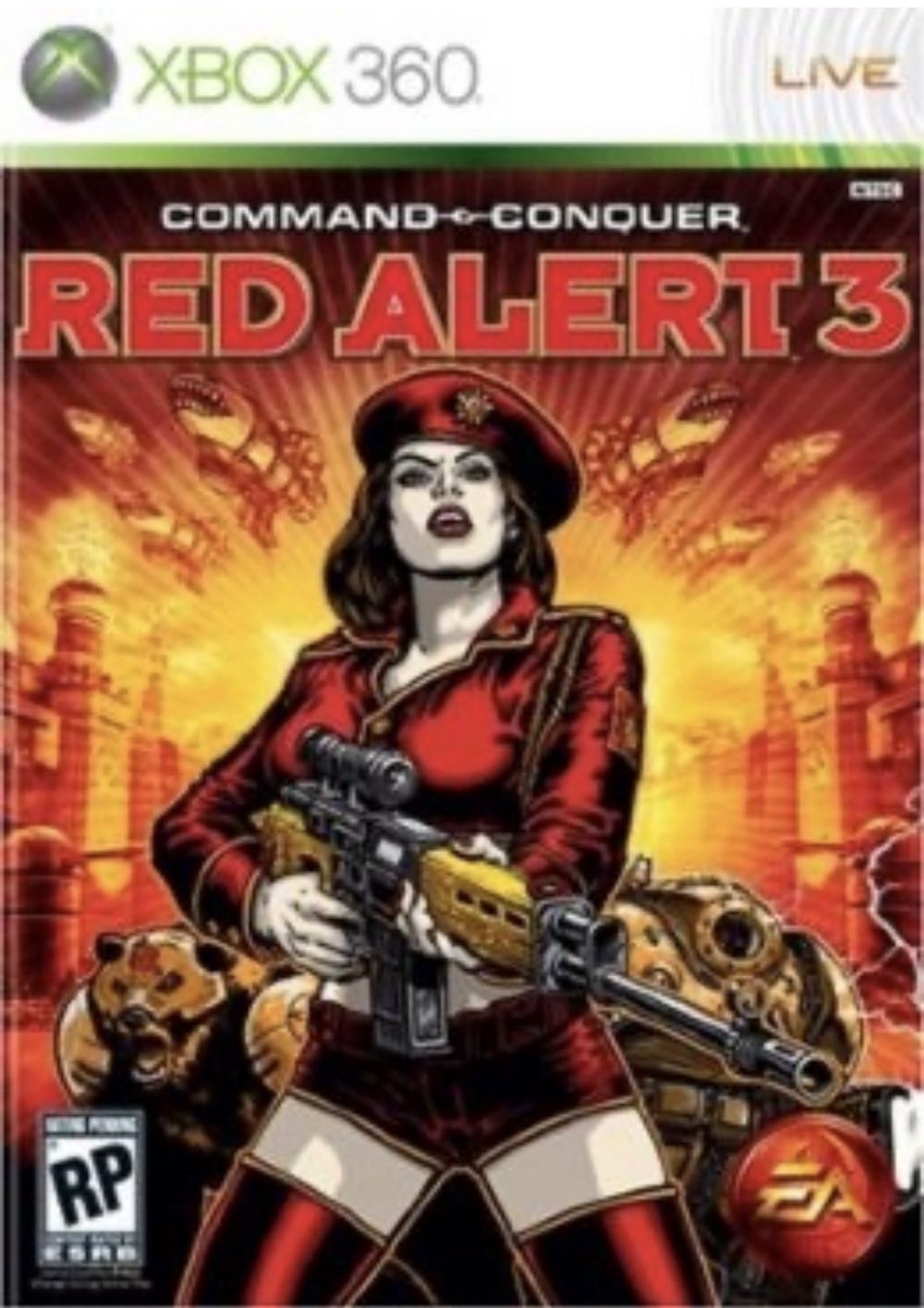 Command & Conquer: Red Alert 3 - Microsoft Xbox 360 (Electronic Arts - 1) video game collectible [Barcode 696055155095] - Main Image 3