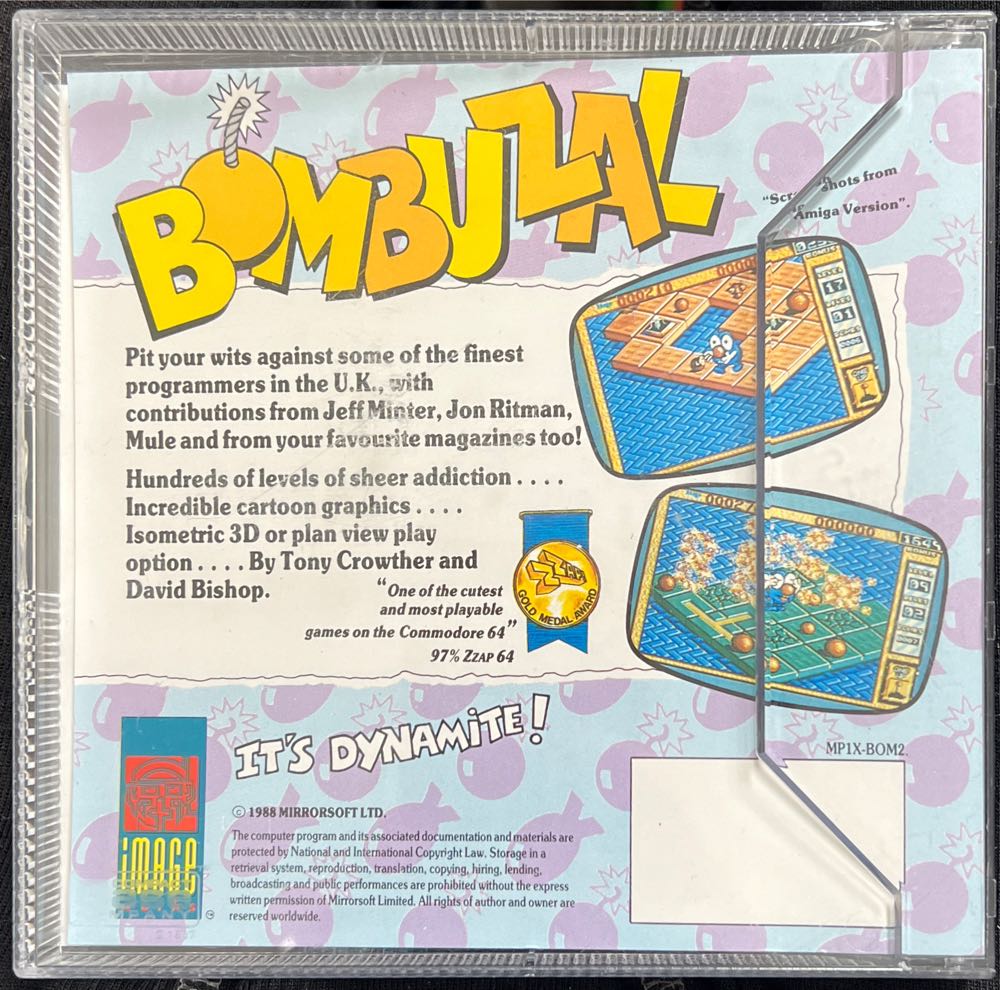 Bombuzal - Atari ST (Image Works - 1) video game collectible - Main Image 2