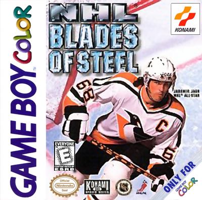 Nhl Blades Of Steel - Nintendo Game Boy Color (Konami) video game collectible - Main Image 1