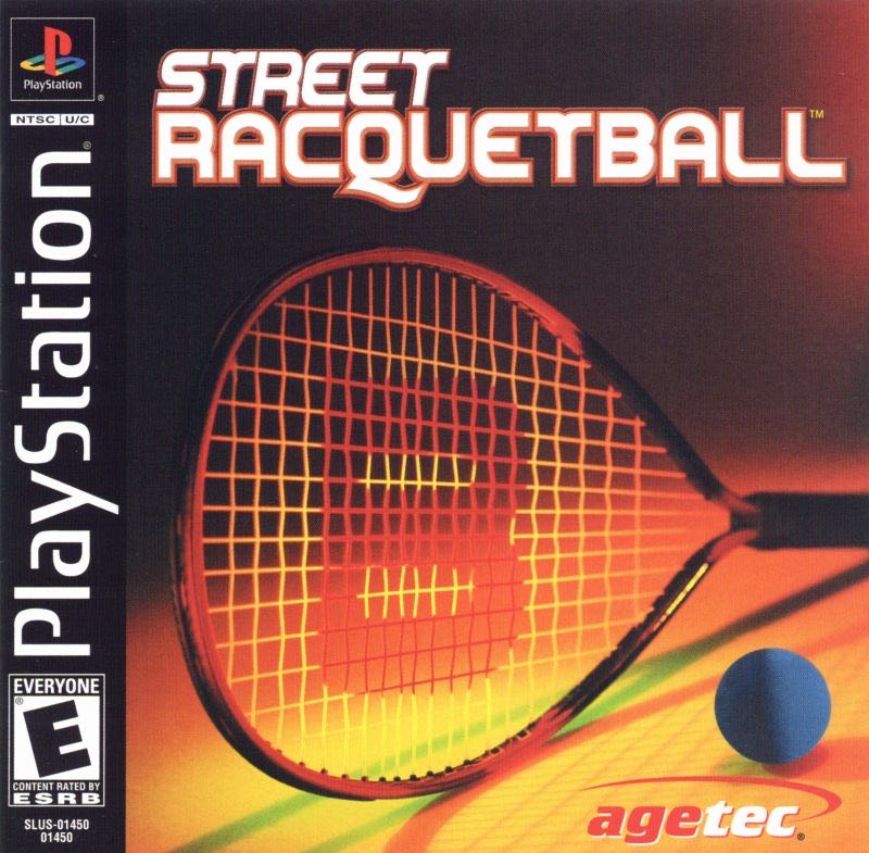 Street Racquetball - Sony PlayStation (Agetec - 2) video game collectible [Barcode 093992074203] - Main Image 2