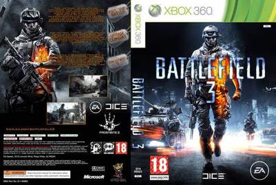 Battlefield 3 - Microsoft Xbox 360 (XBox One - XBox 360 - 1-24) video game collectible [Barcode 40721255] - Main Image 2