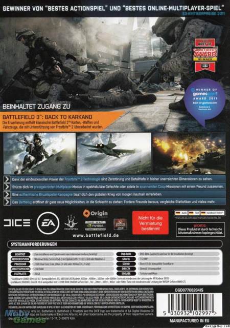 Battlefield 3 - Microsoft Xbox 360 video game collectible [Barcode 5030939110360] - Main Image 2