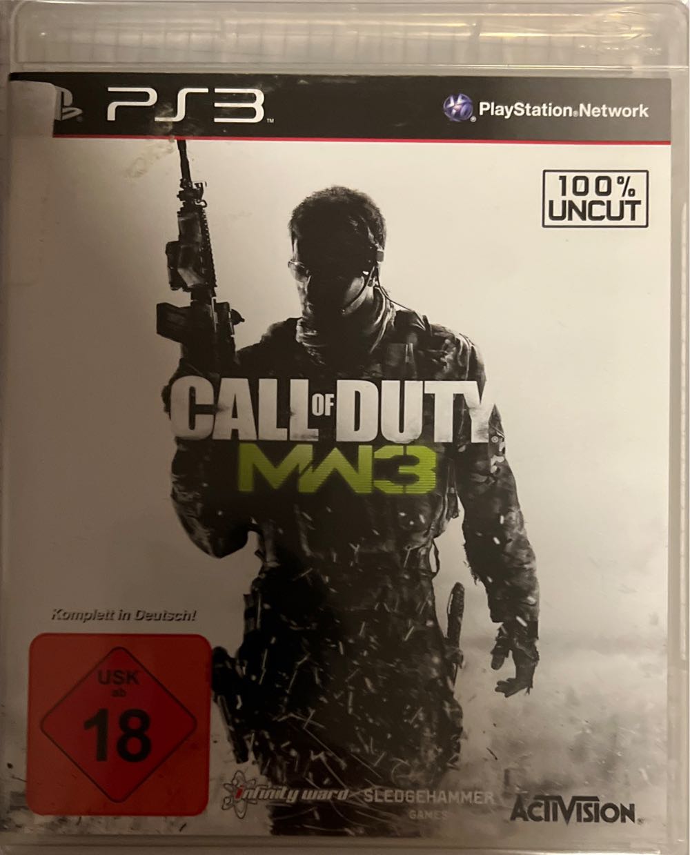Call Of Duty 8: Modern Warfare 3 - Sony PlayStation 3 (PS3) (Activision Blizzard - 18) video game collectible [Barcode 5030917096785] - Main Image 3