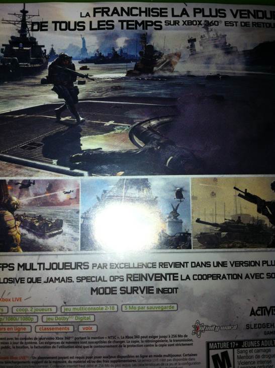 Call Of Duty: Modern Warfare 3 - Microsoft Xbox 360 video game collectible - Main Image 2