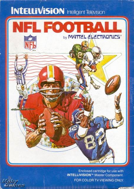 NFL Football (Mattel Electronics - 2) video game collectible - Main Image 1