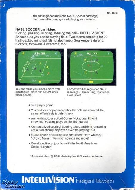 NASL Soccer  video game collectible - Main Image 2