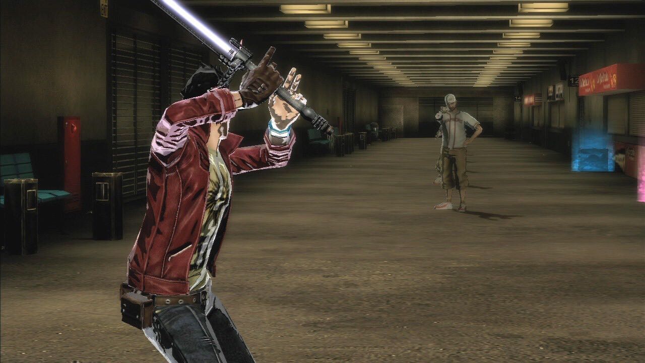 No More Heroes: Heroes’ Paradise - Sony PlayStation 3 (PS3) (Konami - 1) video game collectible [Barcode 083717202219] - Main Image 3