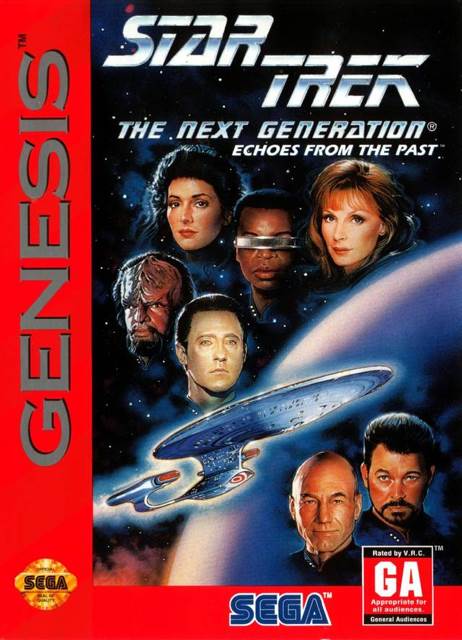 Star Trek: The Next Generation - Sega Genesis (Mega Drive) video game collectible - Main Image 1