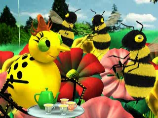 Miss Spiders Tea Party - Sony PlayStation (Simon & Schuster Interactive - 1) video game collectible [Barcode 076714503434] - Main Image 4