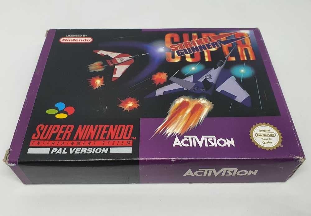 Super Strike Gunner - Nintendo Super Nintendo Entertainment System (SNES) (Activision - 1-2) video game collectible [Barcode 3416190000862] - Main Image 4