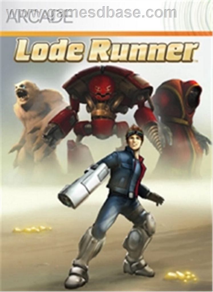 Lode Runner - Microsoft Xbox 360 video game collectible - Main Image 1