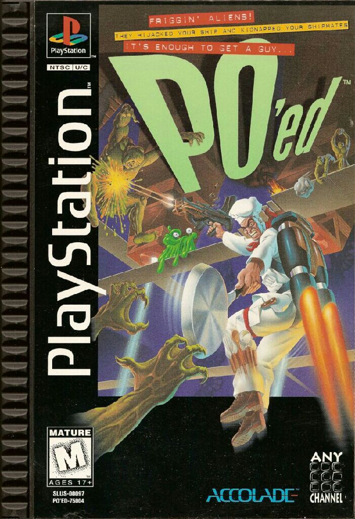 PO’ed - Sony PlayStation video game collectible - Main Image 1
