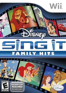 Disney Sing It Family Hits - Nintendo Wii video game collectible [Barcode 8717418276140] - Main Image 1