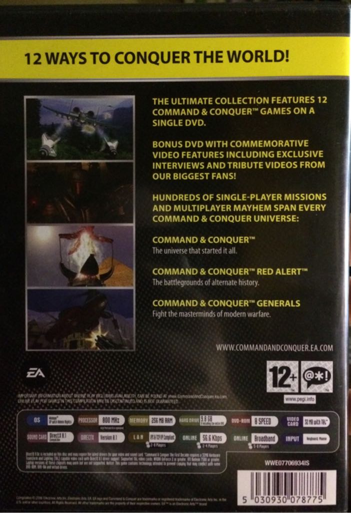 Command & Conquer The First Decade - PC (Electronic Arts) video game collectible [Barcode 5030930078775] - Main Image 2