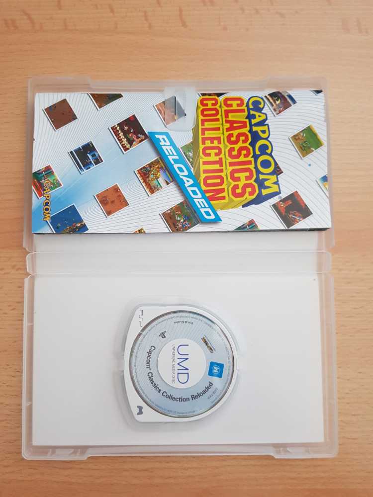 Capcom Classics Collection Reloaded - Sony PlayStation Portable (PSP) (CE Europe - 1) video game collectible [Barcode 5055060910795] - Main Image 3