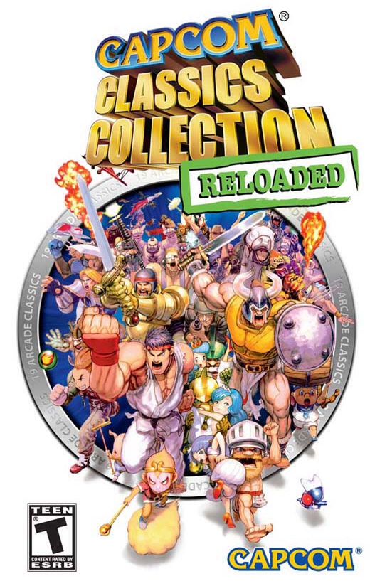 Capcom Classics Collection Reloaded - Sony PlayStation Network (PSN) video game collectible - Main Image 1