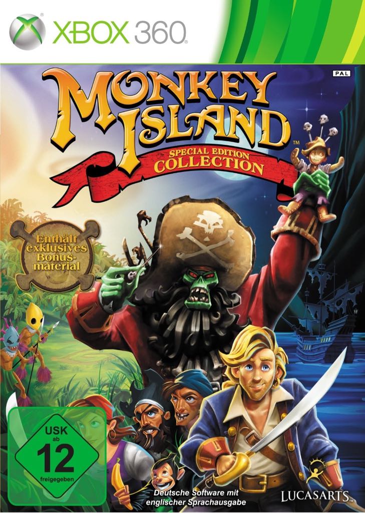 The Secret Of Monkey Island: Special Edition - Microsoft Xbox 360 video game collectible - Main Image 1