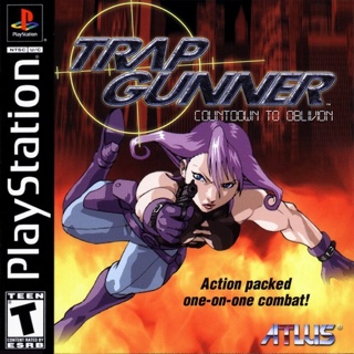 Trap Gunner: Countdown to Oblivion - Sony PlayStation (Atlus - 2) video game collectible [Barcode 730865520121] - Main Image 1