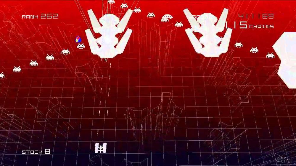 Space Invaders Infinity Gene - Microsoft Xbox 360 (Backwards compatible - 1) video game collectible - Main Image 3