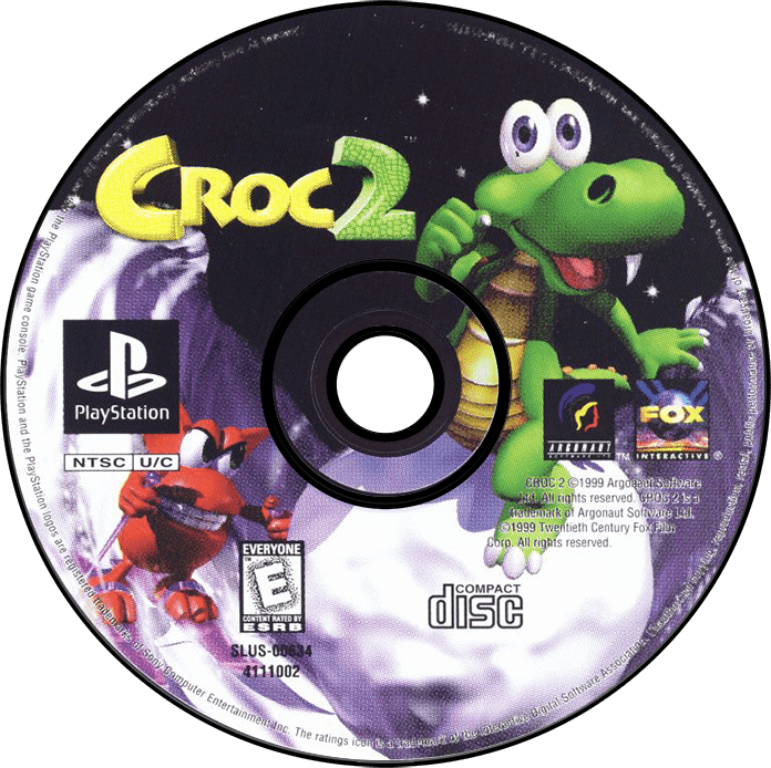 Croc 2 - Sony PlayStation (Fox Interactive - 1) video game collectible [Barcode 086162110023] - Main Image 3