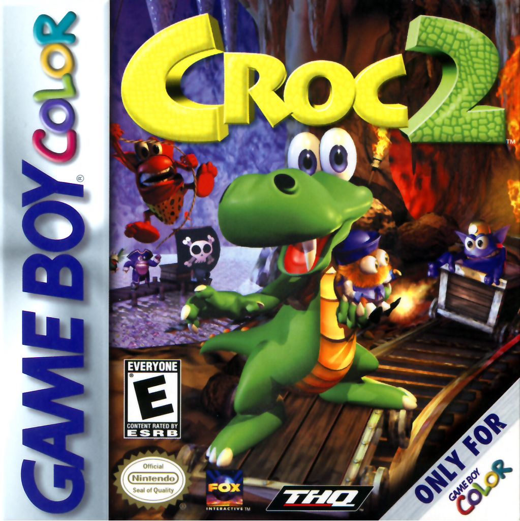 Croc 2 - Nintendo Game Boy Color (THQ - 1-2) video game collectible [Barcode 4005209028837] - Main Image 1