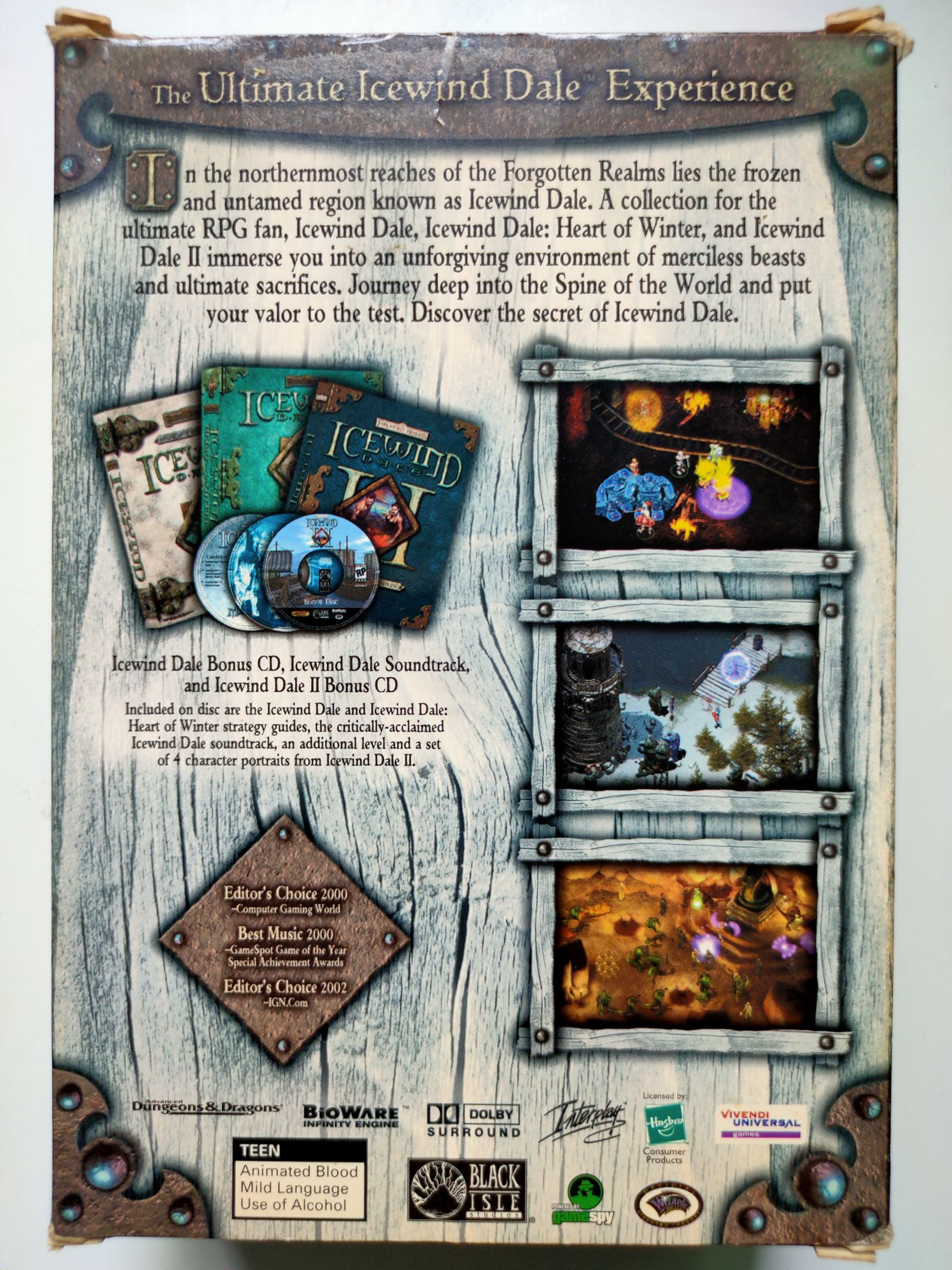 Icewind Dale: The Ultimate Collection - PC video game collectible [Barcode 020626721141] - Main Image 2