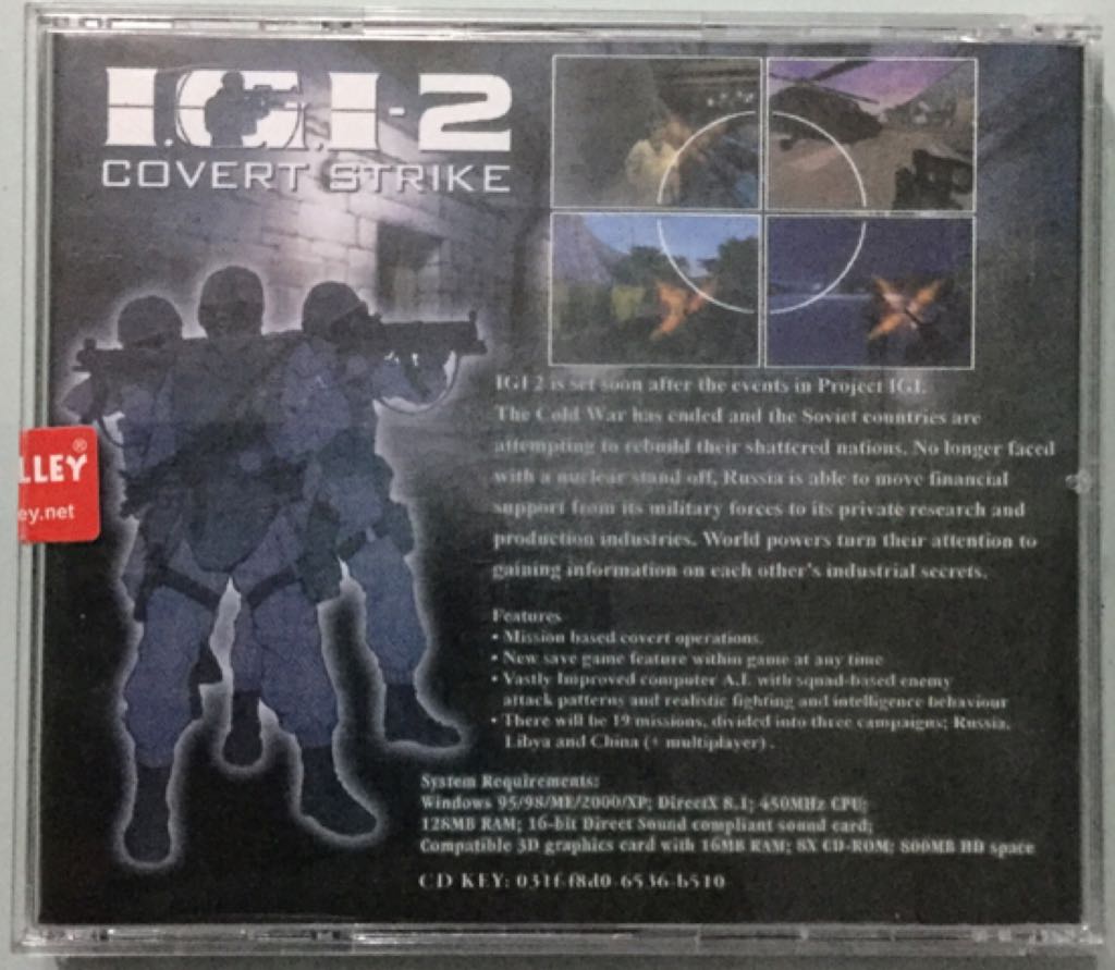 I.G.I-2: Covert Strike - PC (Codemasters - 1) video game collectible - Main Image 2