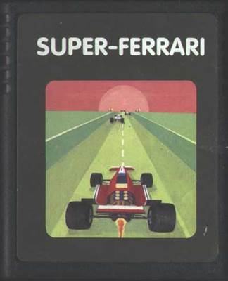Super-Ferrari - Atari 2600 video game collectible - Main Image 2