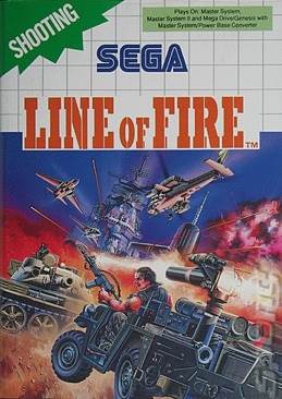 Line of Fire - Sega Master System video game collectible [Barcode 4974365635268] - Main Image 1