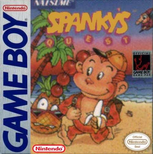 Spanky’s Quest - Nintendo Game Boy (Natsume) video game collectible [Barcode 719593020035] - Main Image 1