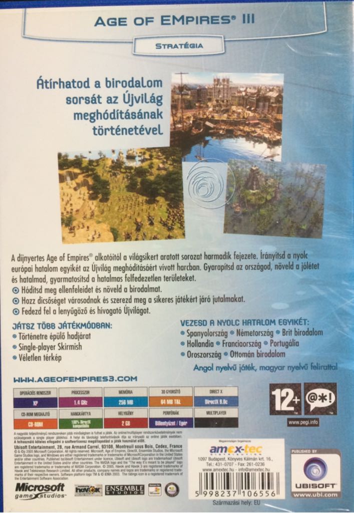 Age Of Empires III - PC (Ubisoft) video game collectible [Barcode 5998237106556] - Main Image 2