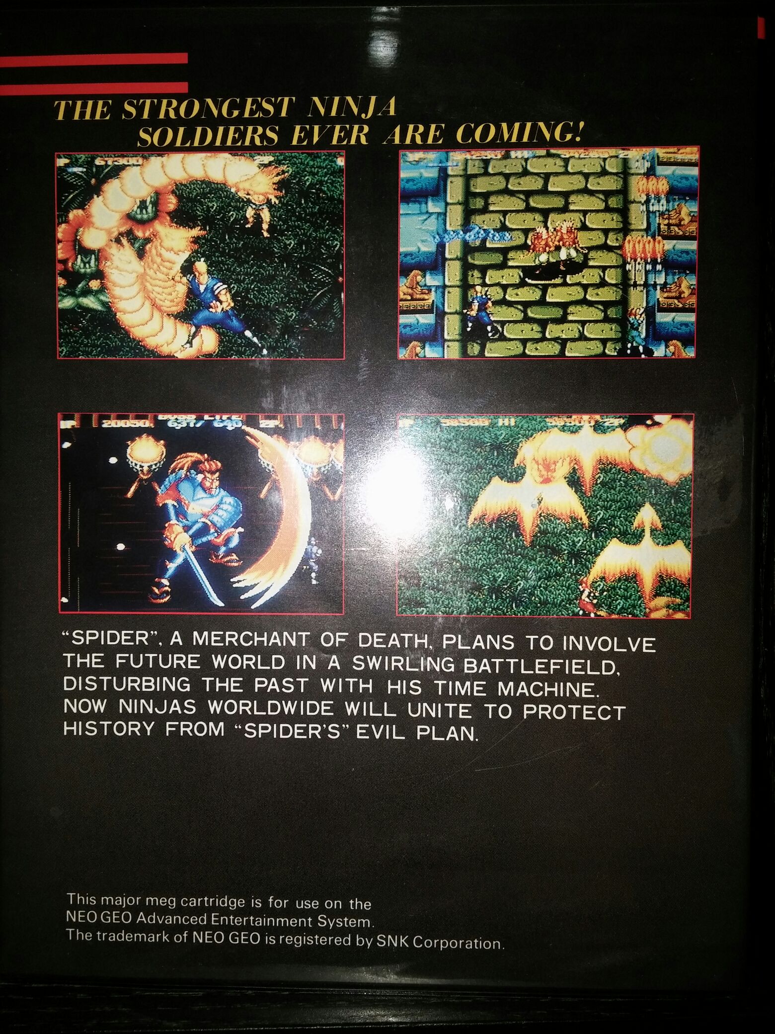 Ninja Commando - SNK Neo Geo (SNK Corporation of America - 2) video game collectible - Main Image 2