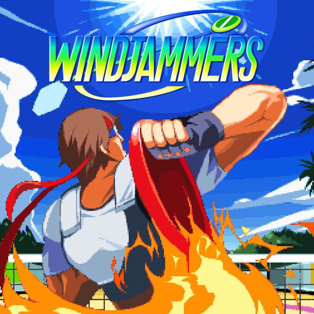 Windjammers - SNK Neo Geo MVS (Data East - 2) video game collectible - Main Image 2