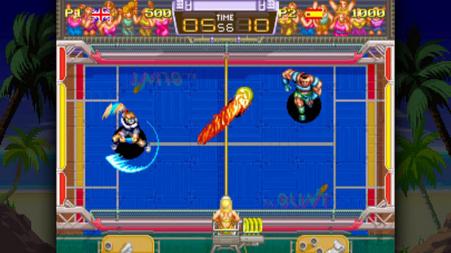 Windjammers - SNK Neo Geo MVS (Data East - 2) video game collectible - Main Image 3