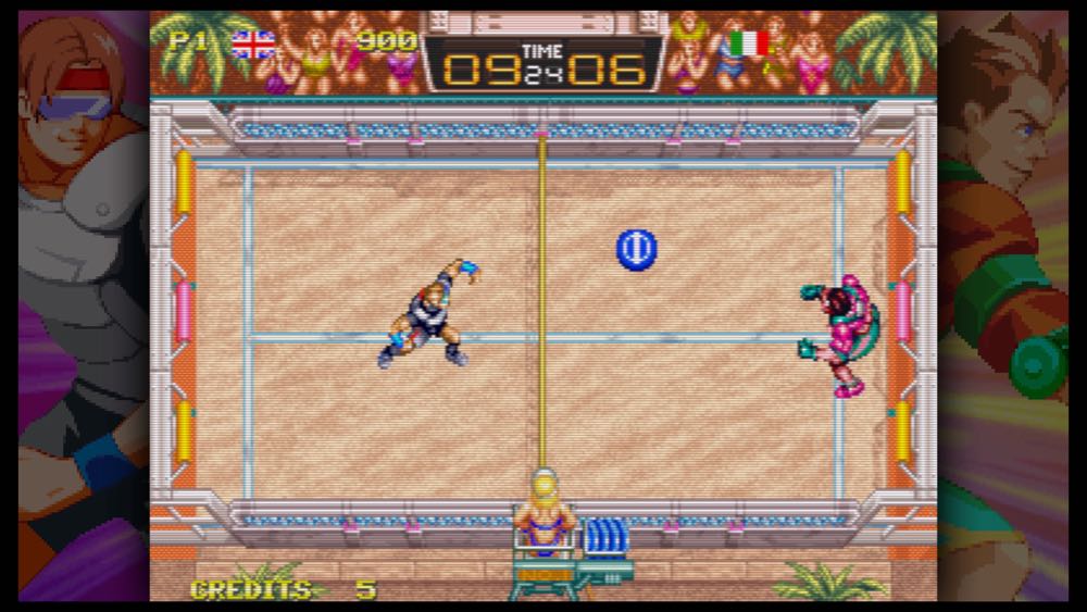 Windjammers - SNK Neo Geo MVS (Data East - 2) video game collectible - Main Image 4