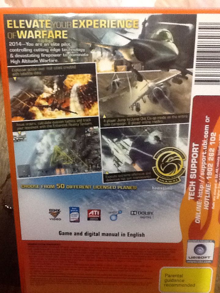 Tom Clancy’s H.A.W.X - PC (1) video game collectible [Barcode 3307217928279] - Main Image 2