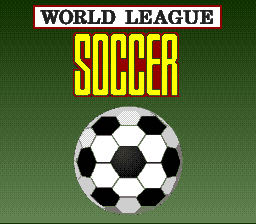 World League Soccer - Nintendo Super Nintendo Entertainment System (SNES) (Mindscape - 1-2) video game collectible - Main Image 2