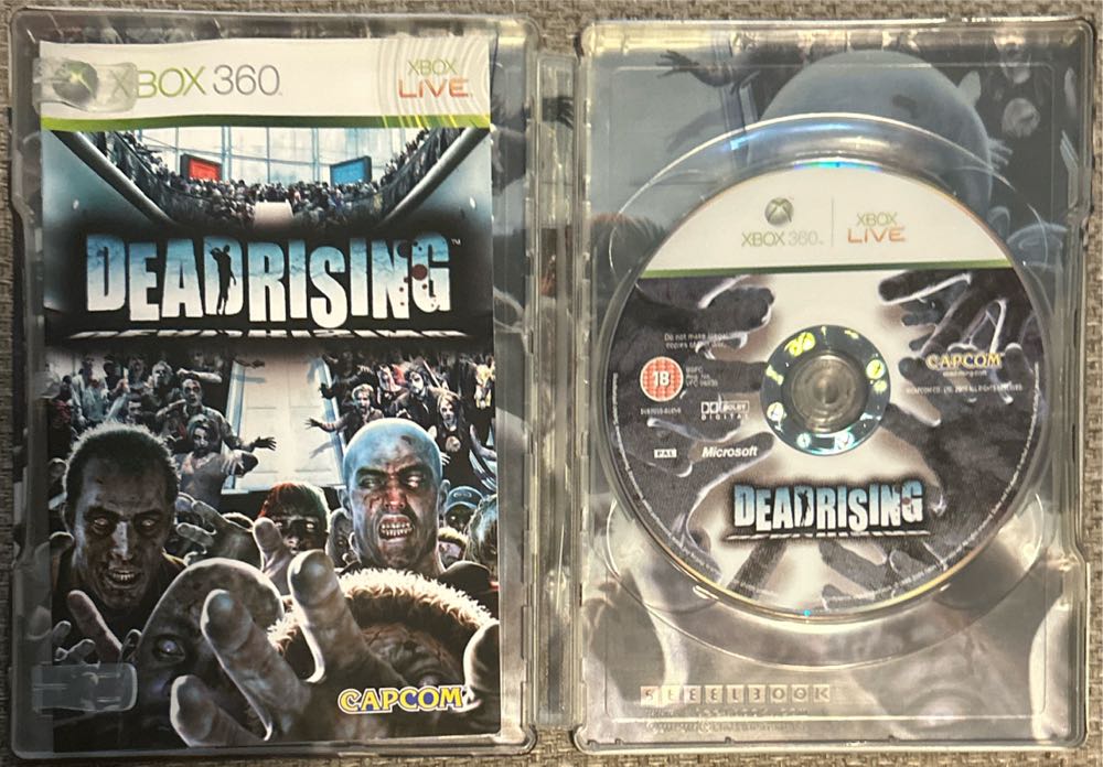 Dead Rising 1 Steelbook - Microsoft Xbox 360 (Capcom - 1) video game collectible [Barcode 5055060960899] - Main Image 3