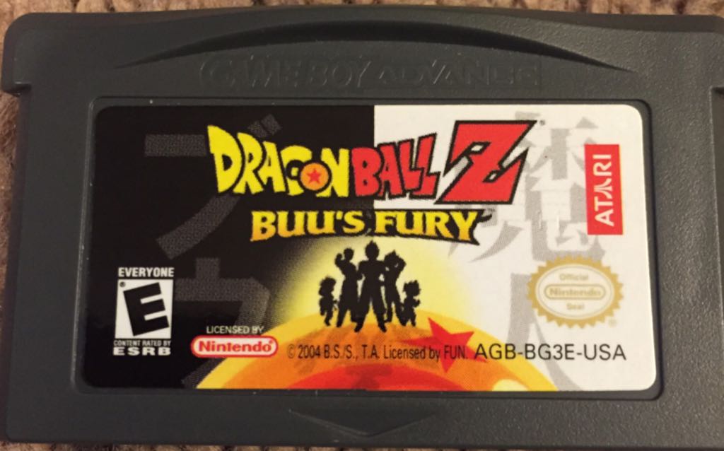 Dragon Ball Z Buu’s Fury - Nintendo Game Boy Advance (GBA) (Atari - 1) video game collectible - Main Image 1