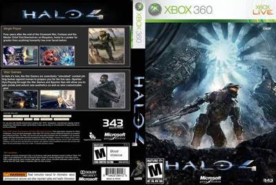 Halo 4 - Microsoft Xbox 360 (Microsoft Game Studios - 12) video game collectible [Barcode 885370440089] - Main Image 2