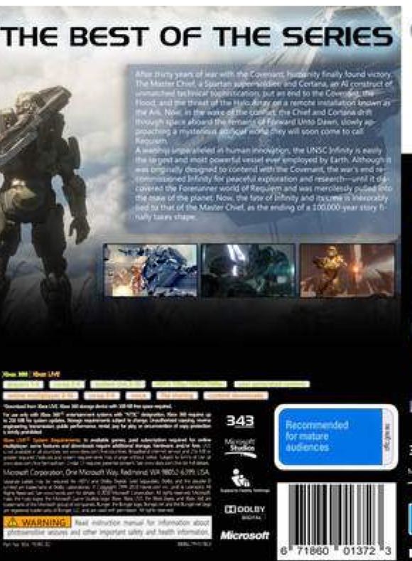 Halo 4 - Microsoft Xbox 360 video game collectible - Main Image 2