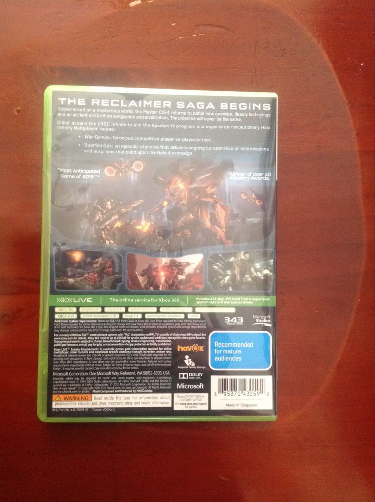 Halo 4 - Microsoft Xbox 360 video game collectible - Main Image 2