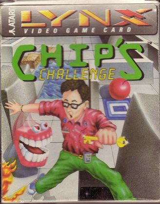 Chip’s Challenge - Atari Lynx (Atari) video game collectible - Main Image 1