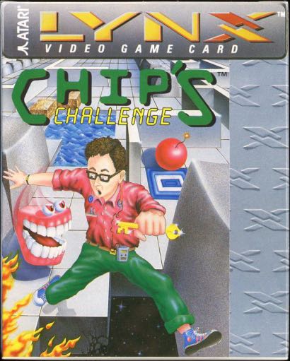 Chip’s Challenge - Atari Lynx video game collectible - Main Image 2