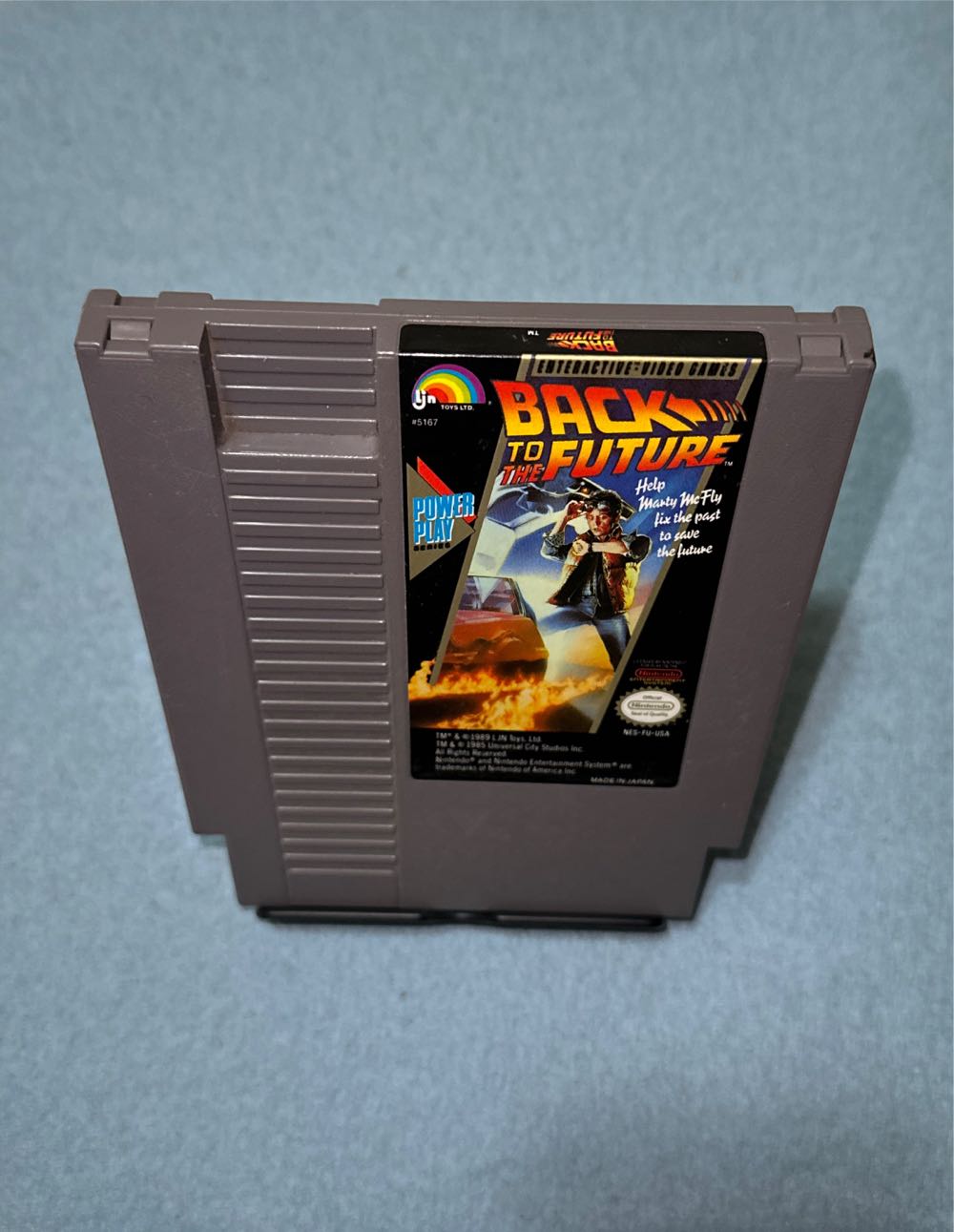 Back To The Future: The Game - Nintendo Entertainment System (NES) (LJN) video game collectible - Main Image 3