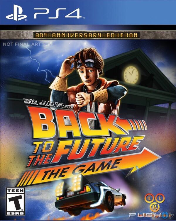 Back to the Future: The Game - Sony PlayStation 4 (PS4) (Telltale Games - 1) video game collectible - Main Image 1