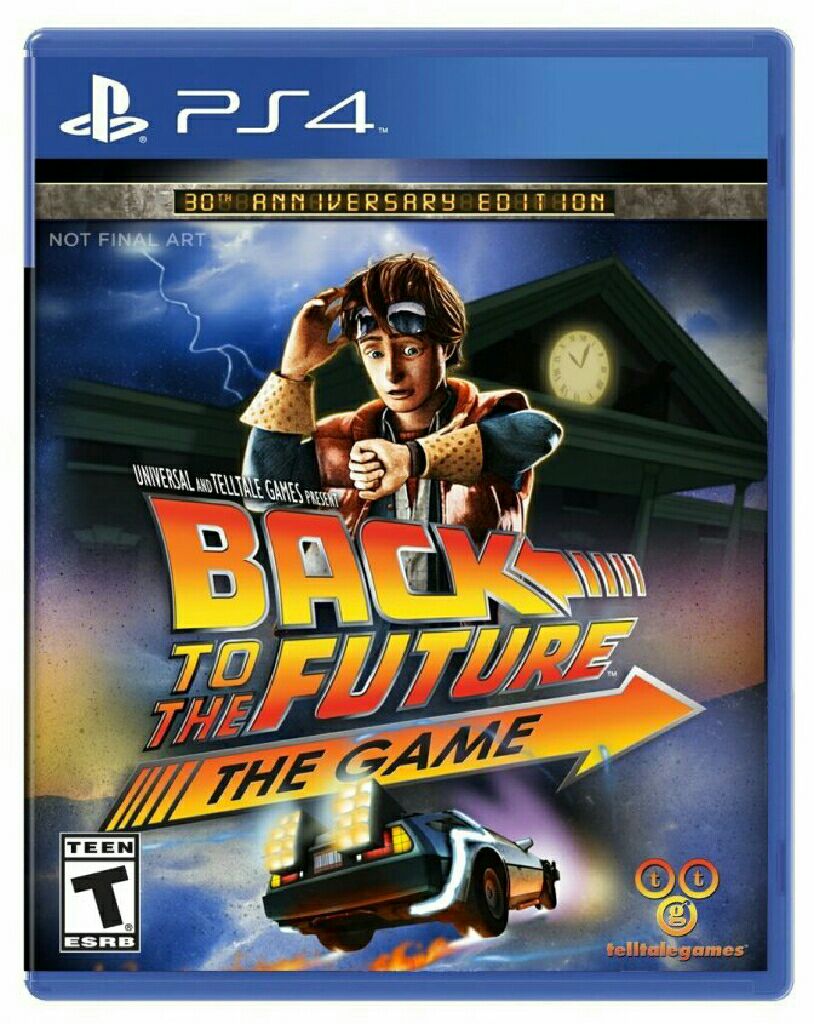 Back To The Future: The Game - Sony PlayStation 4 (PS4) (Telltale Games) video game collectible - Main Image 1