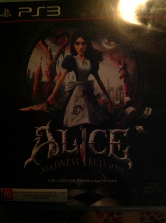 Alice: Madness Returns - Sony PlayStation 3 (PS3) video game collectible [Barcode 7892110118965] - Main Image 1