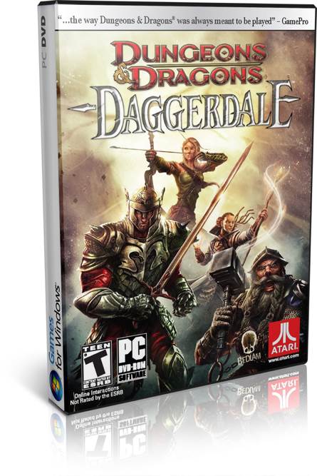 D&D: Daggerdale - Microsoft Xbox 360 (Atari - Up to 4 Players) video game collectible [Barcode 742725278677] - Main Image 2