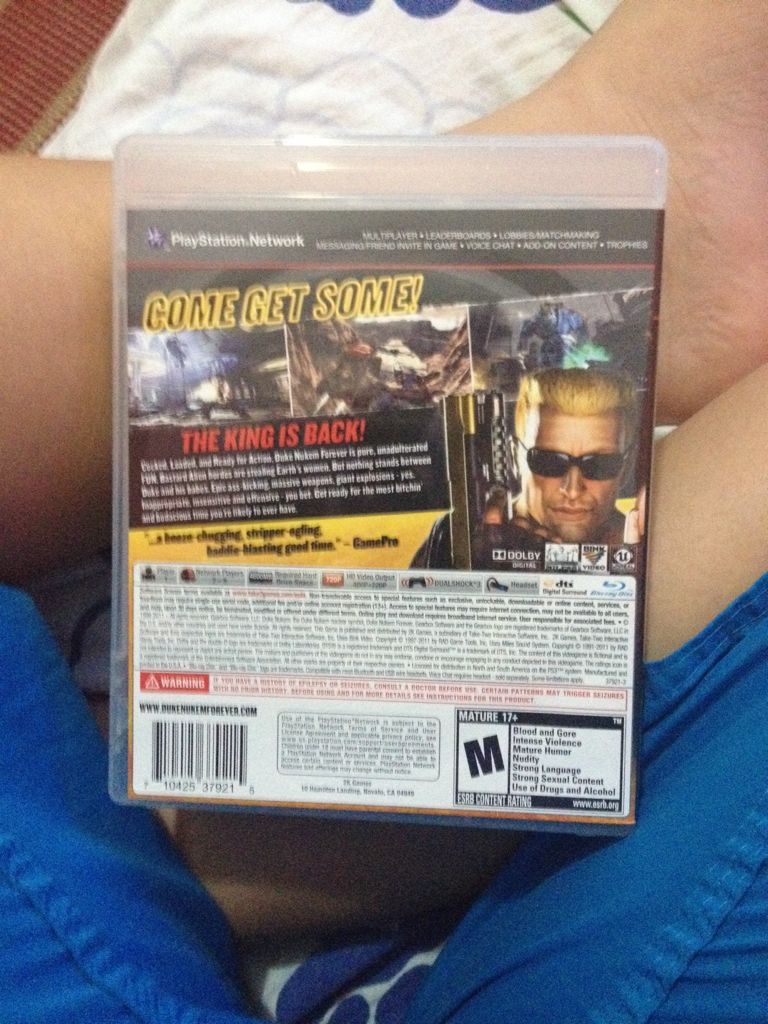 Duke Nukem Forever - Sony PlayStation 3 (PS3) (2K Games - 1) video game collectible [Barcode 4180477379215] - Main Image 2